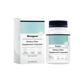 Googeer Dietary Fiber Supplement Capsules, Dietary Fiber Supplement Capsules